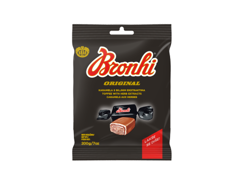 Kraš BOMBONI BRONHI original, 200 g